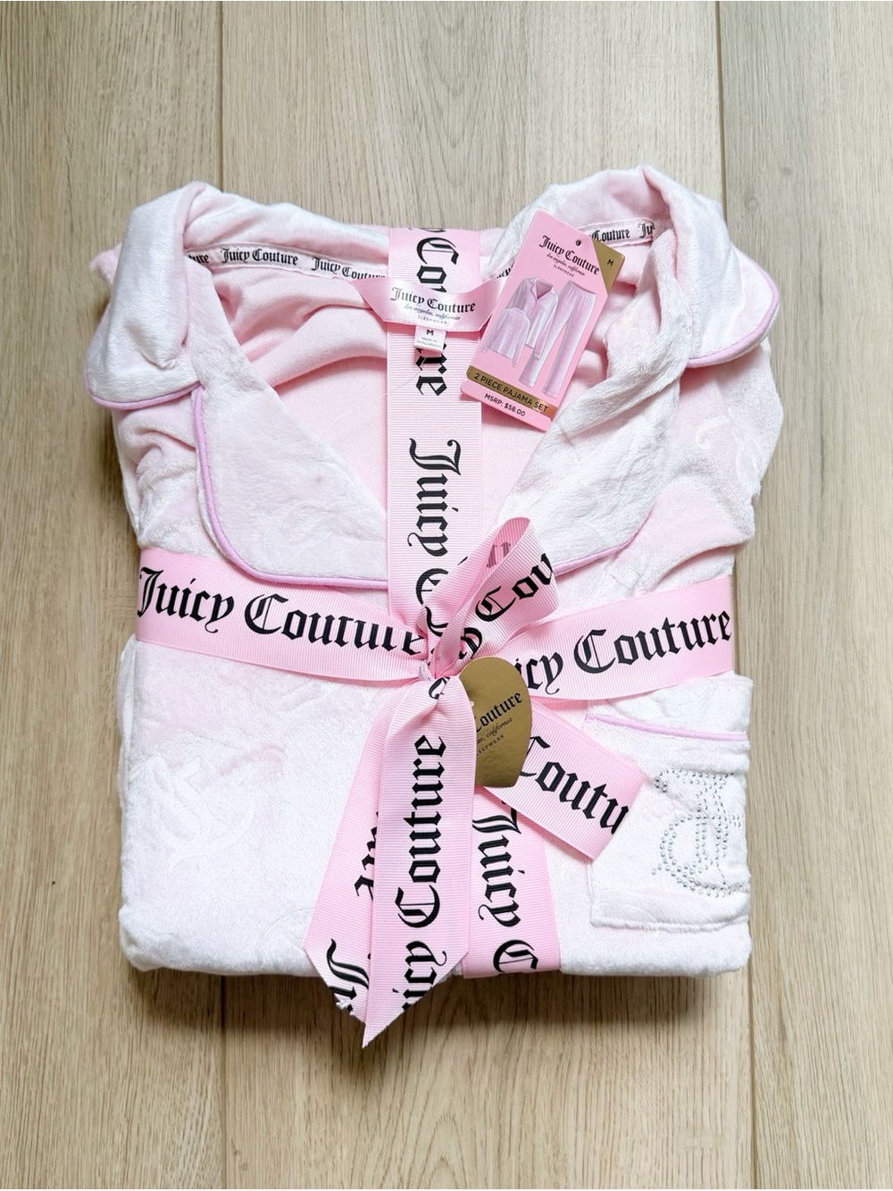 Juicy Couture Pink Pajama Set